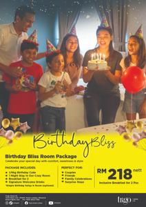 Birthday Bliss Package. Trigo Hotel KL Kuala Lumpur Birthday Bliss Package. Trigo Hotel KL Kuala Lumpur