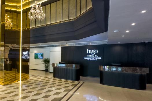 24-hour reception Trigo Hotel KL Kuala Lumpur 24-hour reception Trigo Hotel KL Kuala Lumpur